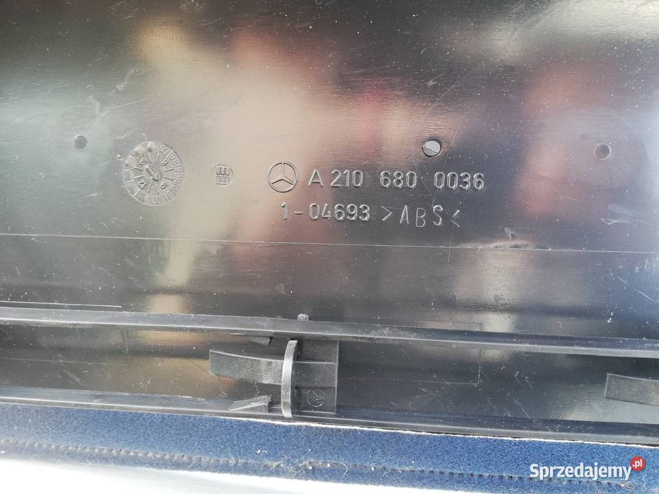 A2106800036 mercedes w210 osłona pod schowek Stary Sącz