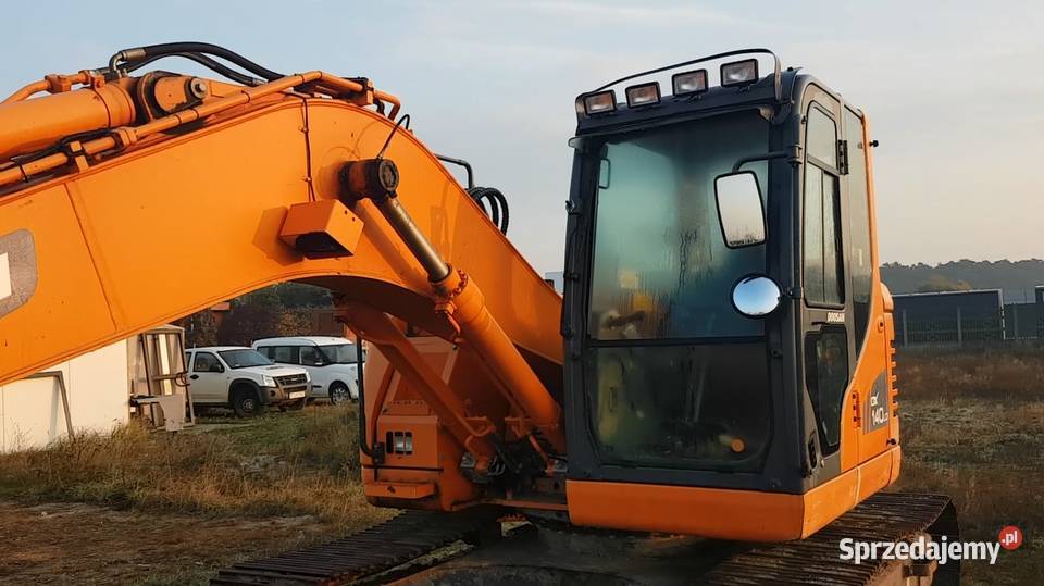 Koparka Doosan 140LCR nieuszkodzony podkarpackie Stalowa Wola
