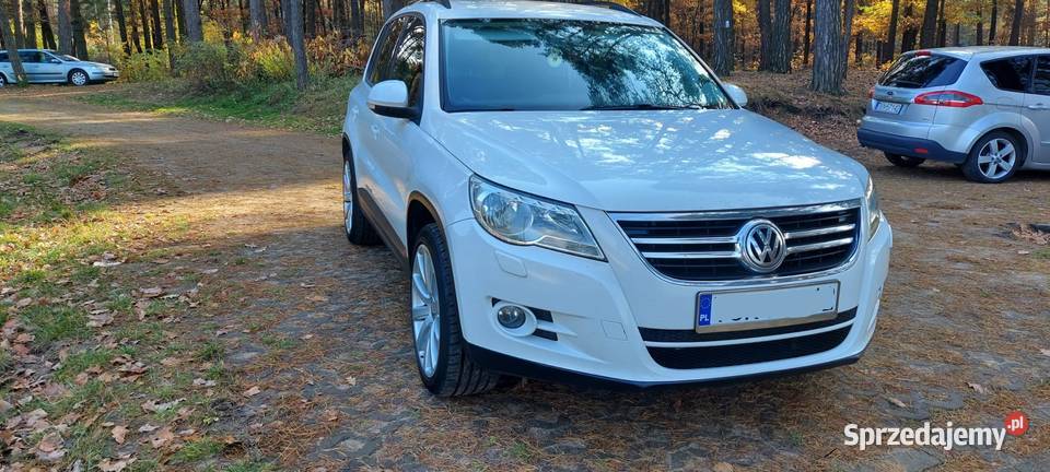 VW Tiguan I 20 iguan 2010r Biały Czarne Wnętrze Samochody osobowe sprzedam