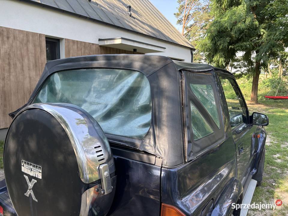Miękki dach Suzuki Vitara 1 soft top poszycie Rok produkcji 1996
