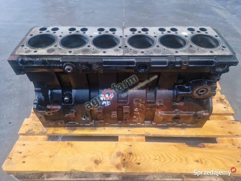 Blok silnika Massey Ferguson 6495 7250 7490 Byków