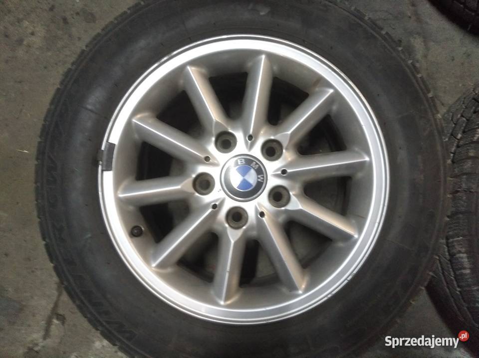 Koła Aluminiowe BMW 5x120 r15 z oponami zimowymi Radzyń Podlaski