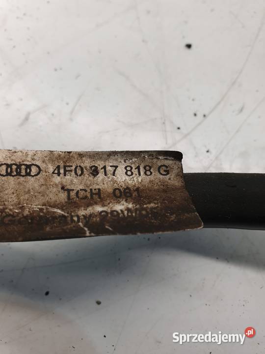 PRZEWÓD OLEJOWY SKRZYNI AUDI A6 C6 4F0317818G