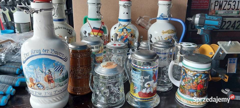 Kufle butelki ozdobne okazjonalne Lipsko