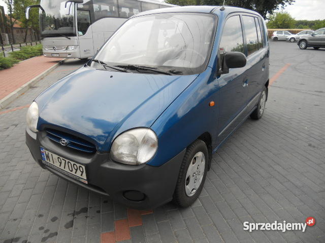 Hyundai Atos poj 10 prod 1999 kupiony w polskim salonie Atos Samochody osobowe mazowieckie