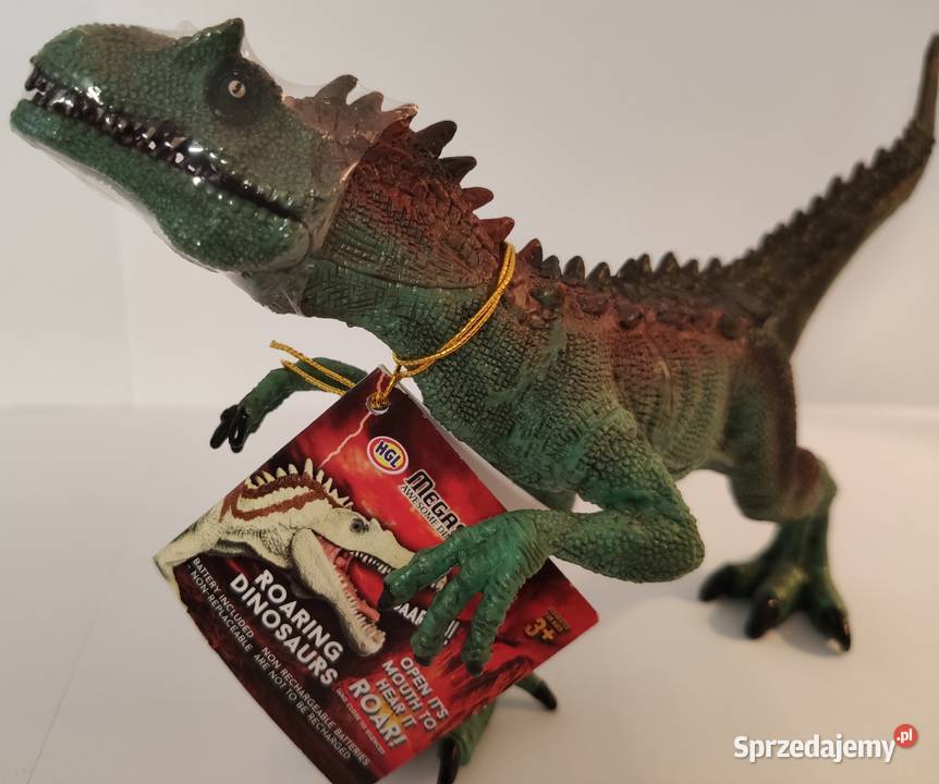 Dinozaur Ryczy Figurka Saurophaganax z Dźwiękiem CE  Mogilany