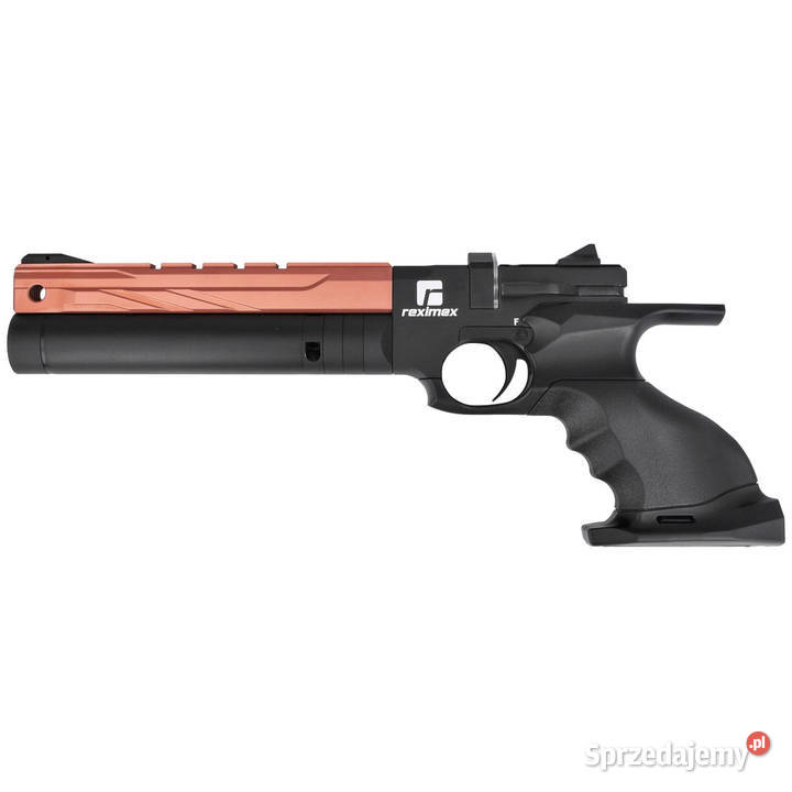 Pistolet wiatrówka PCP Reximex RP Copper Red 45 Sporty strzeleckie i myślistwo