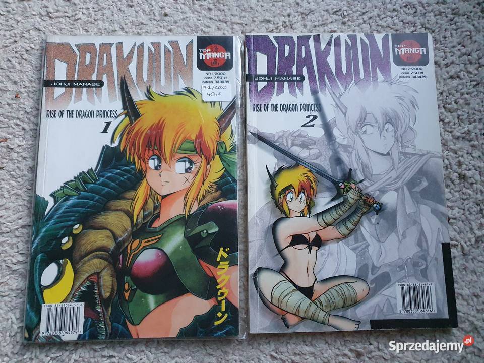 Drakuun - Rise Of The Dragon Princess - tom 1 i 2, Manga