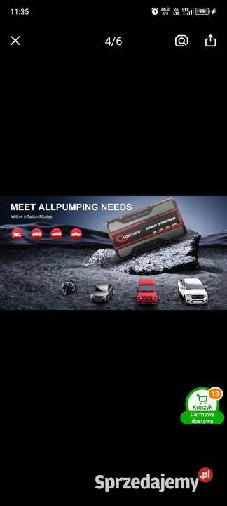 Starter akumulatora mocny Telefony i Akcesoria Lublin