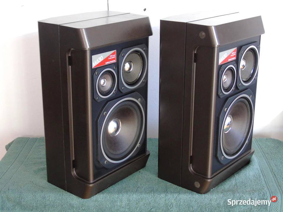 Kolumny Grundig M630 sprawne świetne stereo Jasło