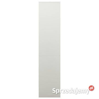 vidaXL Szafa biurowa jasnoszara 90x40x180 Warszawa