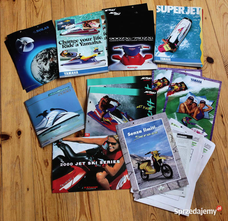 Skutery Wodne stare katalogi Kielce