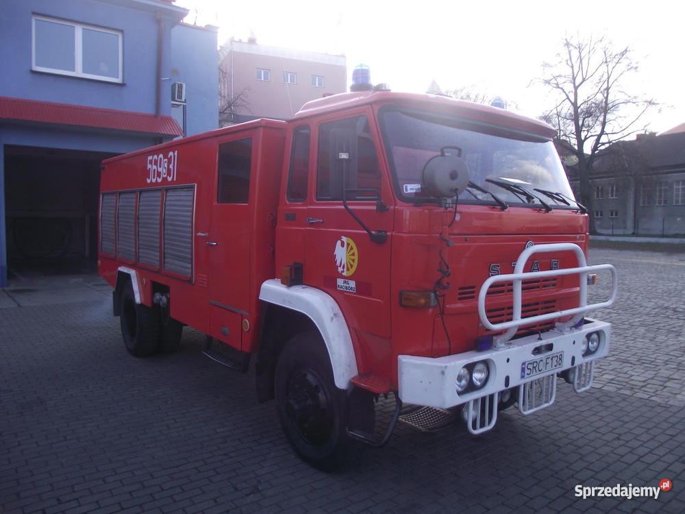 GBA 2516 Star 244 samochód pożarniczy z zestawem Racibórz