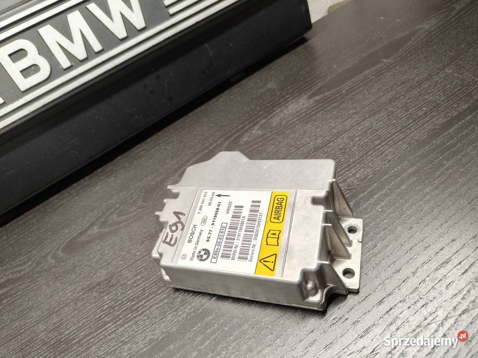 Bmw e91 moduł sensor airbag łódzkie Aleksandrów Łódzki