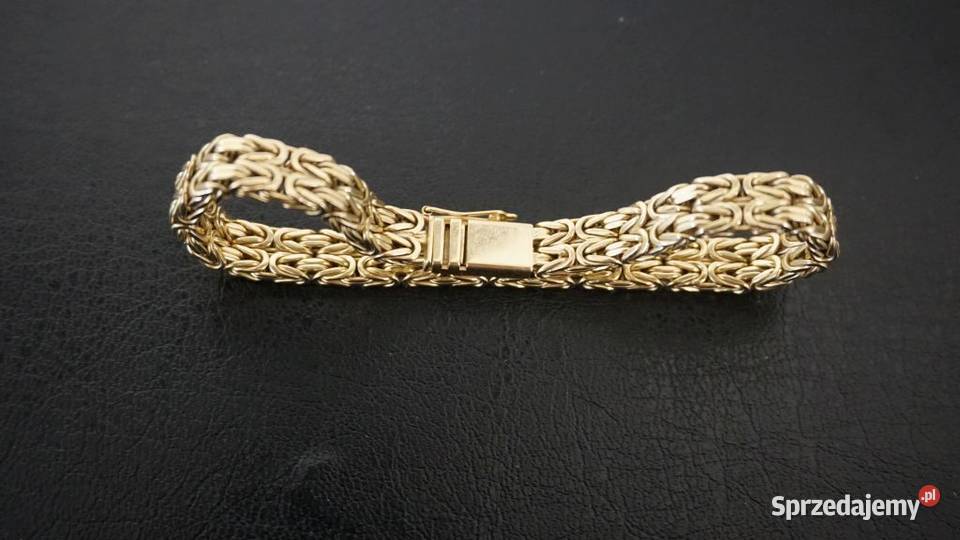 Złota Bransoleta Królewska Bransoletka 46G złoto mazowieckie Warszawa sprzedam