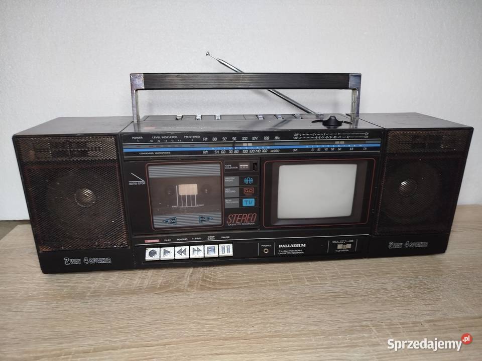 Radiomagnetofon Boombox Palladium TV FMAM Audio Zgierz
