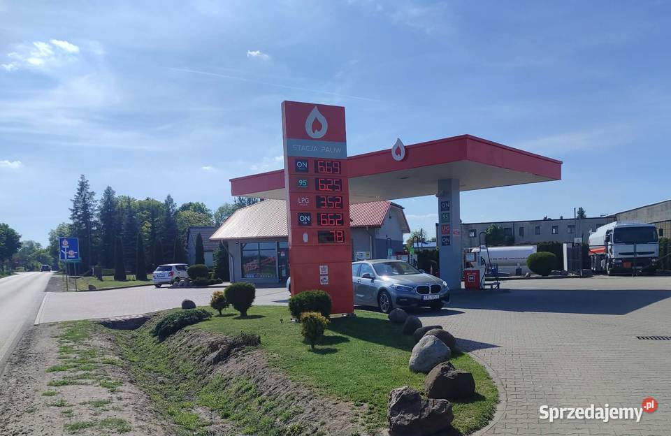 Sprzedam działającą stacje paliw Służewo sprzedam