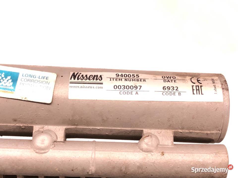 CHŁODNICA KLIMATYZACJI CITROEN C3 PICASSO 16 120