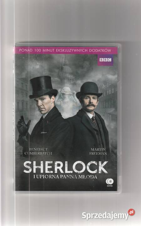 Sherlock i upiorna Panna Mloda 2 dvd mazowieckie Pruszków