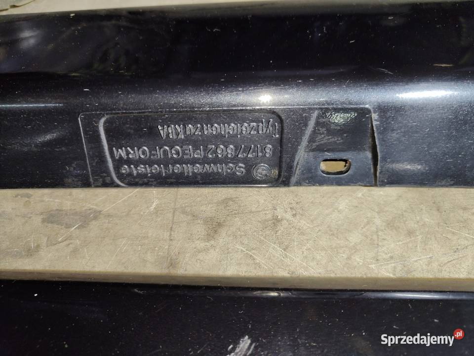 Bmw e36 nakładki na progi oryginał cosmosshwarz osobowe łódzkie Aleksandrów Łódzki