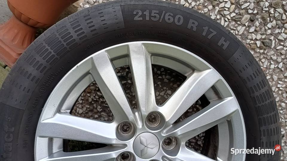 Felgi 17 opony Mitsubishi Asx Knurów sprzedam