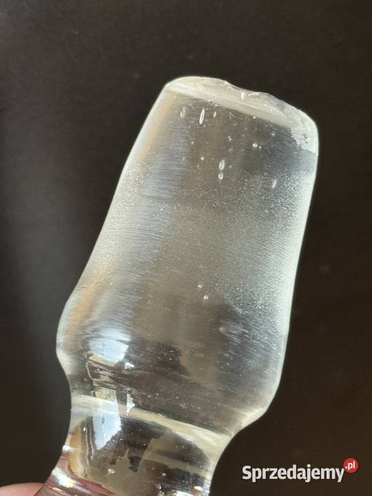 Korek ze szkła bezbarwnego do karafki Mielec