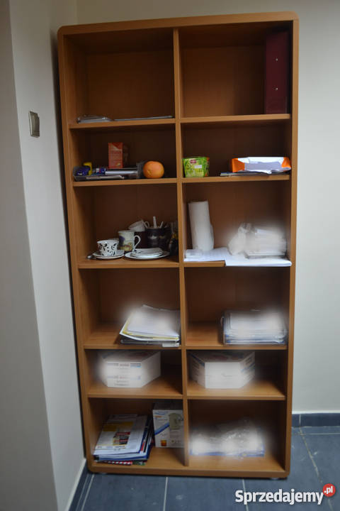 MEBLE BIUROWE drewniane komplet OKAZJA