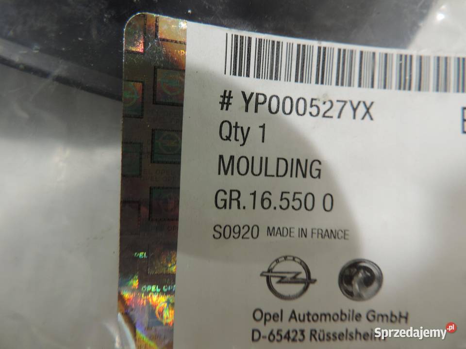OSŁONA ZAŚLEPKA DESKI KONSOLI EUROPA OPEL