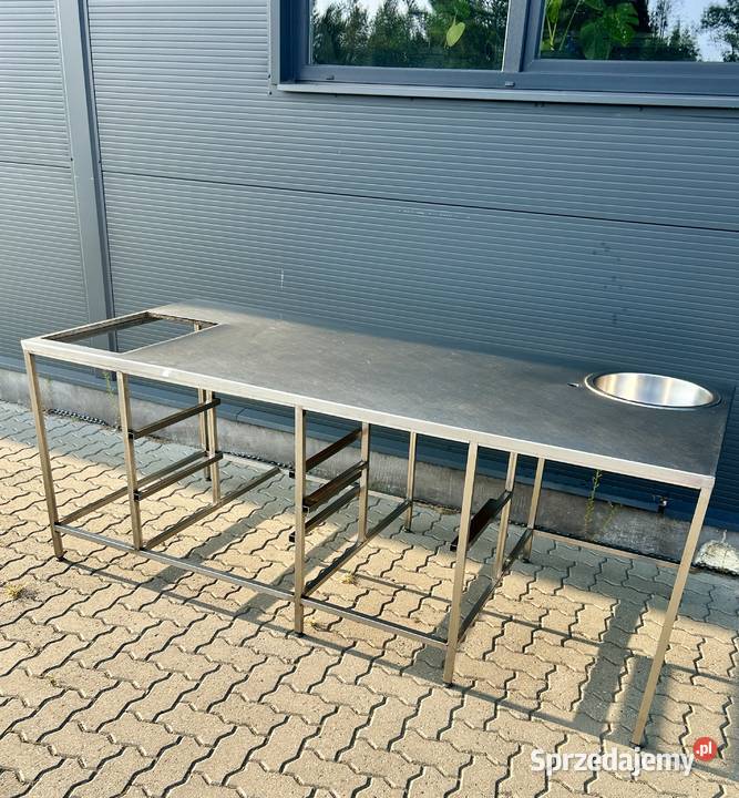 STÓŁ ROBOCZY Z BASENEM ZLEW GASTRONOMICZNY Z Krępsko sprzedam