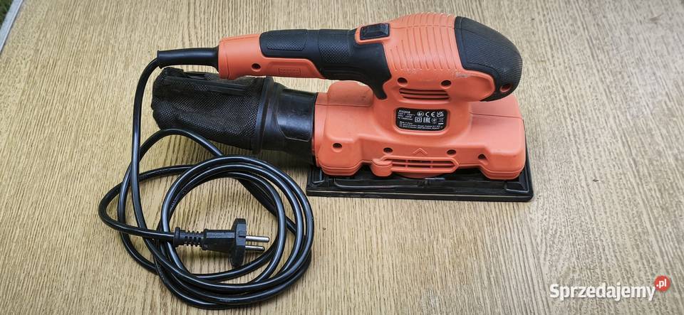 BlackDecker szlifierka oscylacyjna sieciowa 230