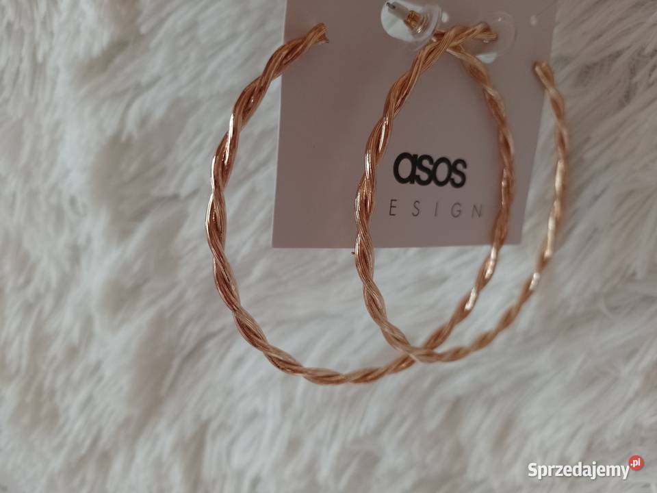 ASOSDuże okrągłe kolczyki wieczorowe z Londynu Kraków