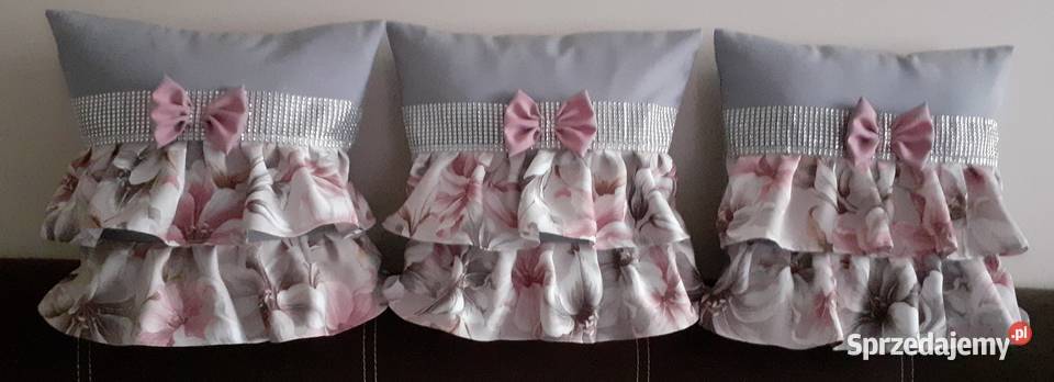 Zasłony jasno szare lilia mazowieckie