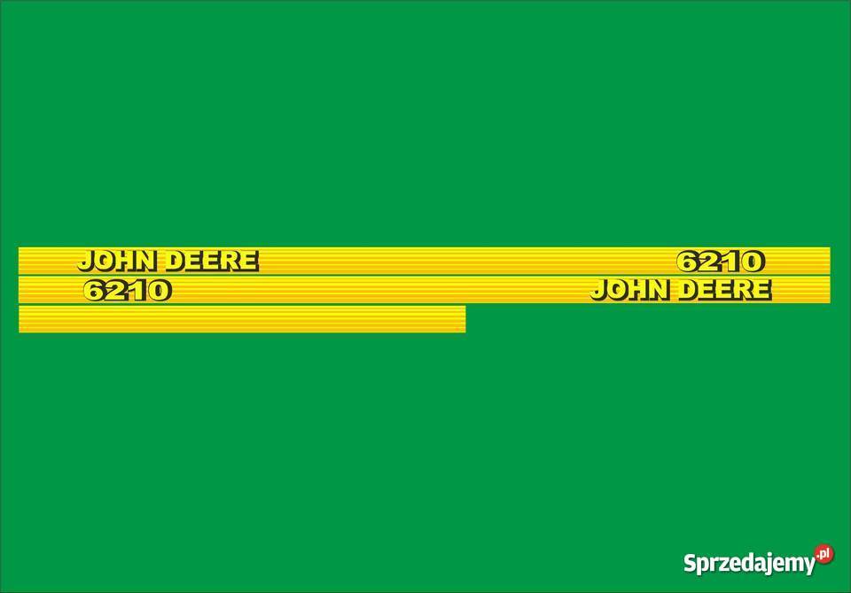 naklejki john deere 6210 Jeżewo