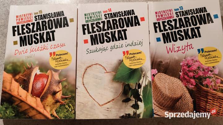 książki Stanisława FleszerowaMuskat miękka