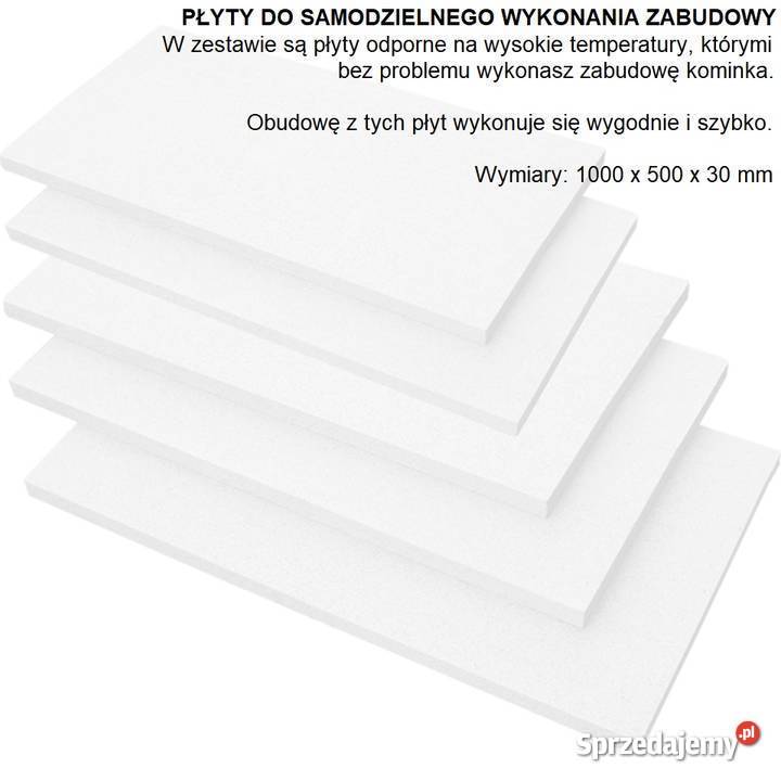 Wkład kominkowy Kratki ZIBI DECO 11 kW zestaw Piece i kominki Poznań