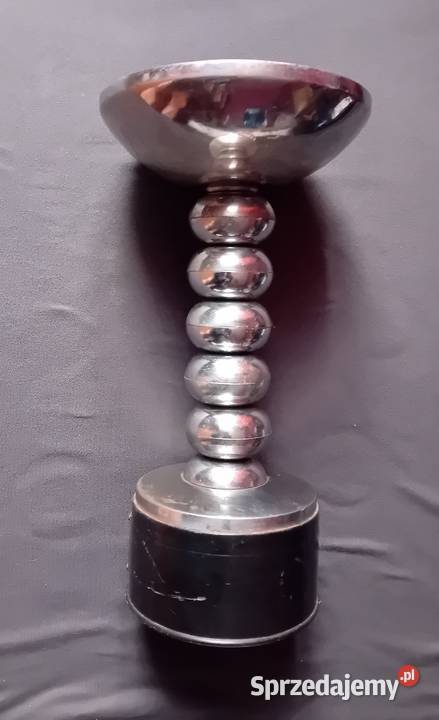 Trofeum puchar art deco lata 50e 60e Stal Koźminek