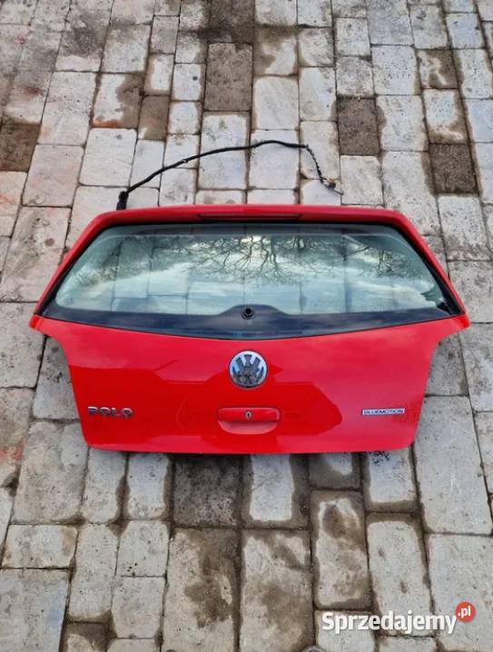 Vw polo 9n Lift klapa bagażnika z lotką spoiler dolnośląskie