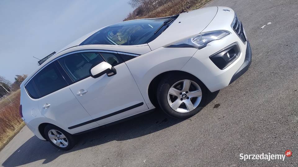 Peugeot 3008 16 dieselautomatbiała perła 115KM lubelskie Lublin
