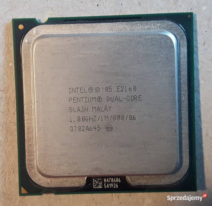 Procesor Intel Pentium Dual E2160 18 GHz Sadów