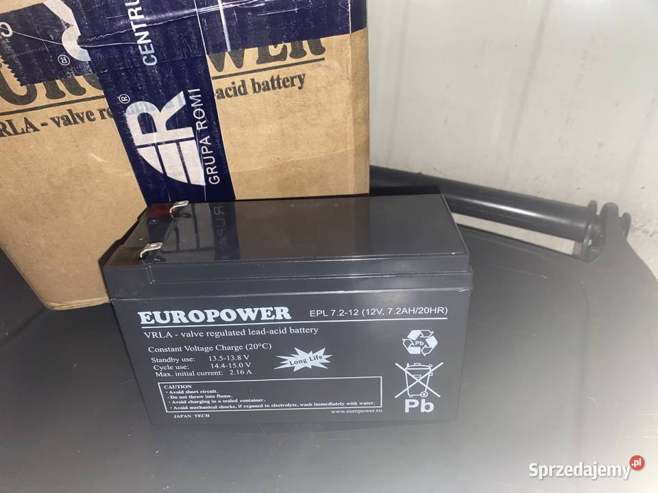 Akumulator Europower 72 12v sprzedam