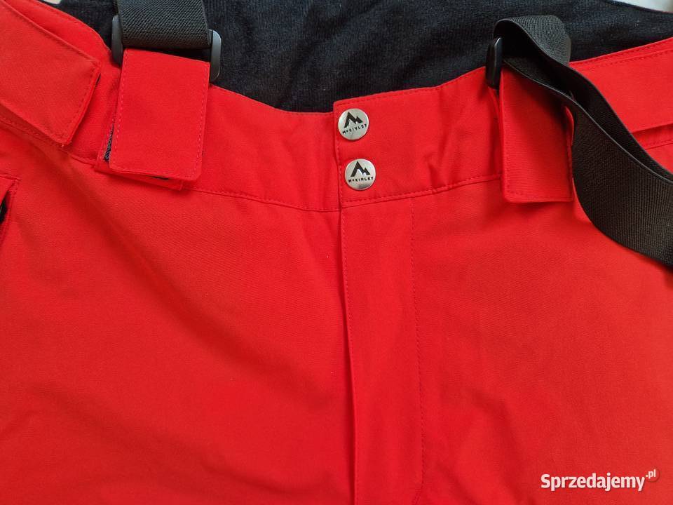 Spodnie czerwone narciarskie snowboardowe męskie małopolskie Bibice