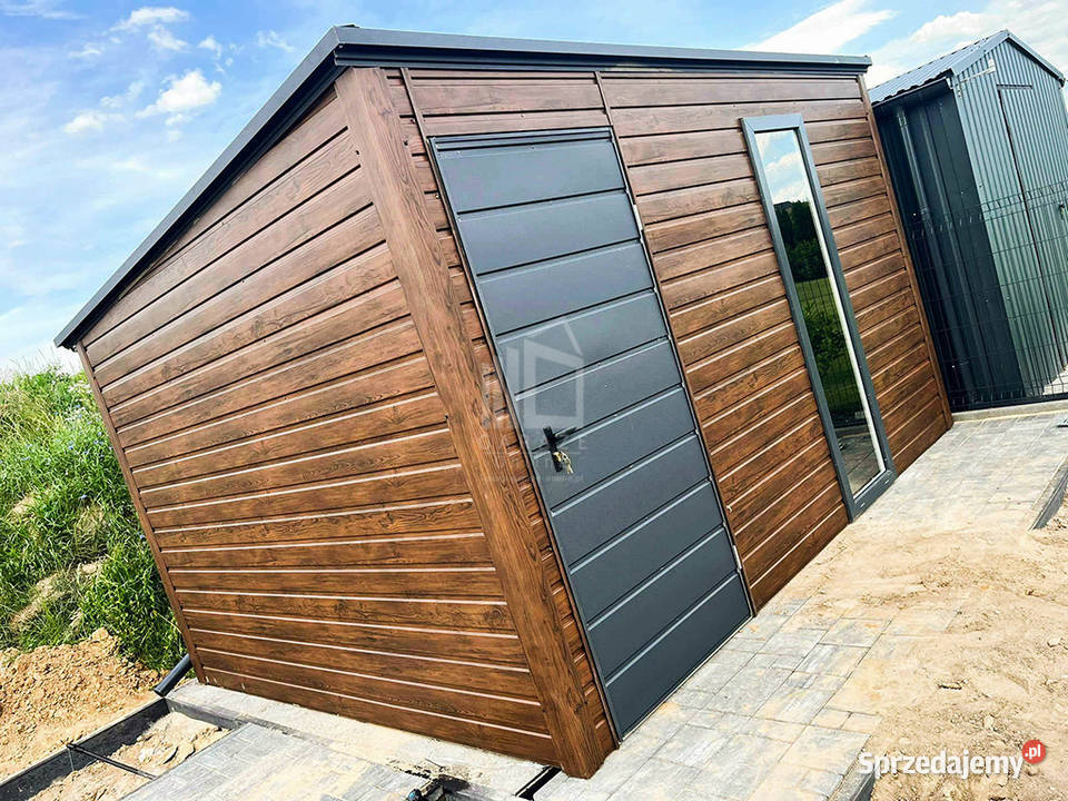 Schowek domek ogrodowy 3x3m drzwi okno Drawsko Pomorskie