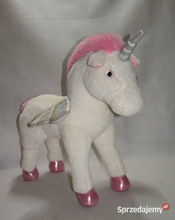 duży jednorożec stojącygigant Maskotki Dla Dziecka śląskie Racibórz