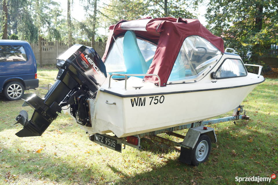 Łódź Motorowa Rybitwa Motorówka Silnik Mercury mazowieckie Warszawa