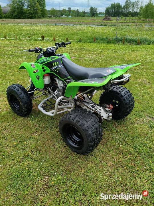 Kawasaki kfx 400 2006 z homologacją Iskrzynia