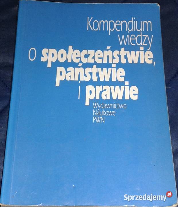 Kompendium wiedzy o społeczeństwie państwie i Rok wydania 1993 Kultura i Rozrywka Chełm