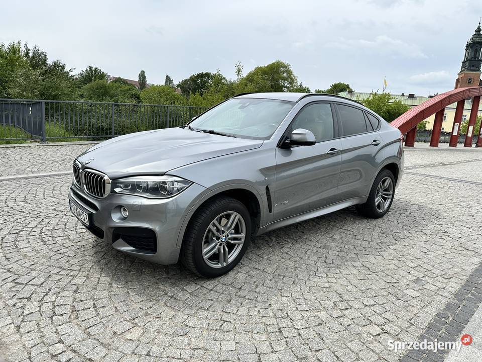 BMW X6 F16 xDrive40d 313 MPakiet nieuszkodzony X6 wielkopolskie