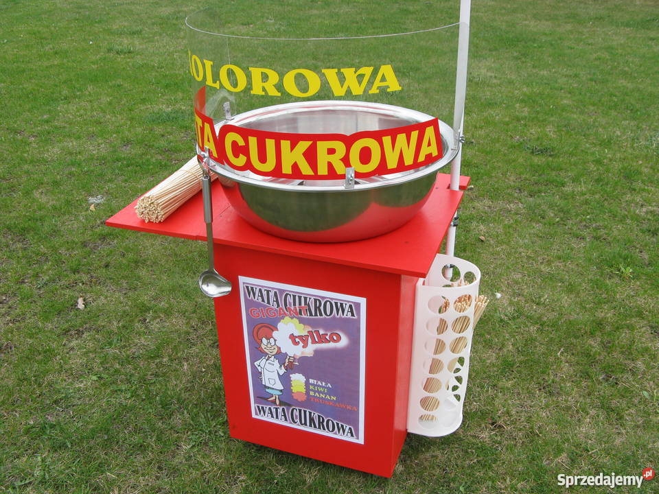 Nowa maszyna do waty cukrowej wata cukrowa ATEST mazowieckie Warszawa