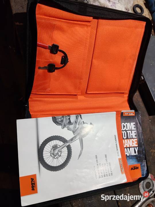 KTM 330 EXCF model 2016 zarejestrowany podkarpackie