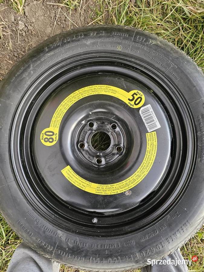 Koło zapasowe do audi 5x112 18r Olsztyn sprzedam